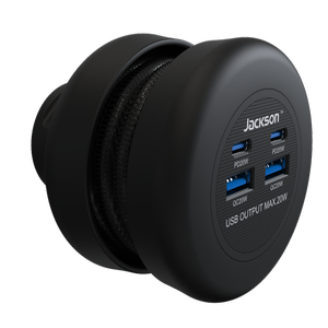 Jackson PowerPuck Rapid Charge PD20W USB-C / USB-A Wall Adaptor