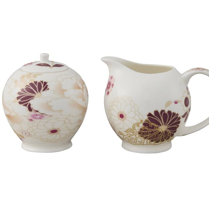 Maxwell And Williams Sugar Creamer Set Kimono Fine Bone China Gift Boxed