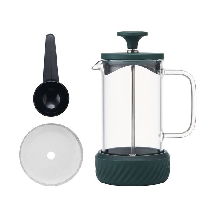 La Cafetiere La Cafetière Zero Three Cup Glass Cafetière - Green