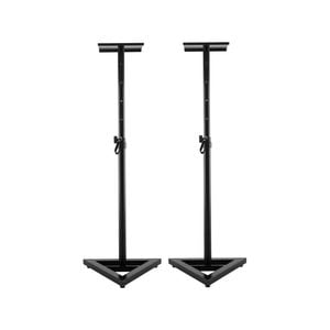 Karrera Adjustable Floor Speaker Stand Surround Sound - Black