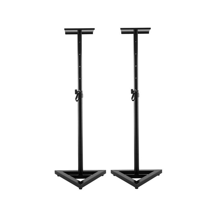 Karrera Adjustable Floor Speaker Stand Surround Sound - Black