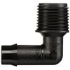 Pope 13 x 15mm Barbed Male Single Threaded Elbow
