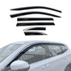 AUSGO Stainless Trim Weather Shields for Haval H6 B01 Series 2021-Onwards Weathershields Window Visors Wind Deflectors