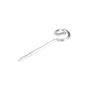  Pinnacle 9.5x160x30mm Zinc Plated Eye Loop Screw PK1