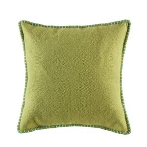 KAS Australia Elio Green Cushion - Green | Square | 50x50cm