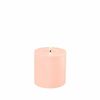 Deluxe Homeart Flameless Candle - Light Pink 10 x 10cm