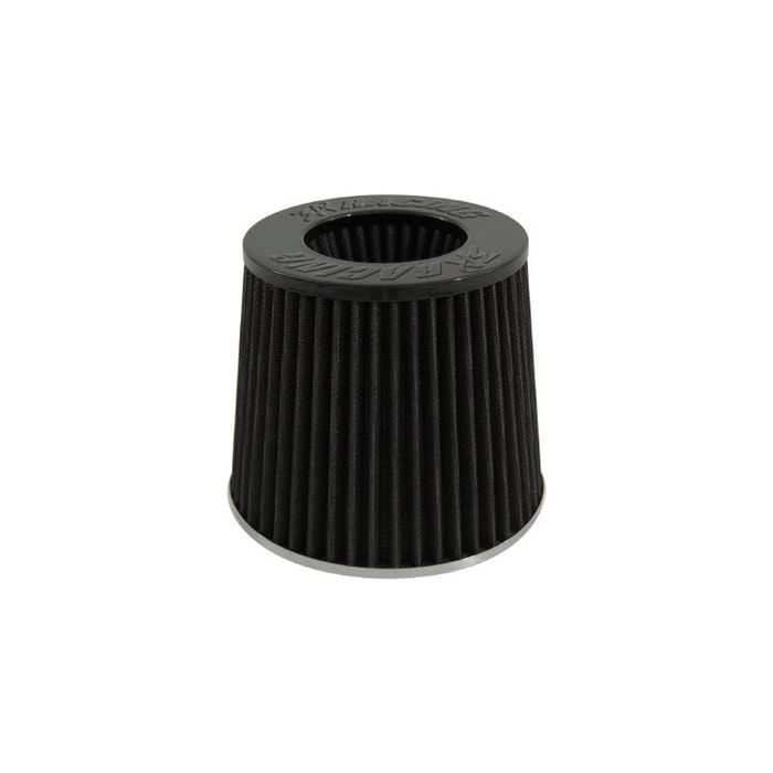 3A Racing 76mm Neck Pod Air Filter, Black Top Black Element