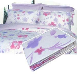 Bloomington 350TC Daphe 100% Cotton Quilt Cover Set King 240 x 210 cm