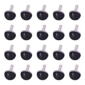 Kinetic 12mm Dome Nylon Tap Valve - 20 Pack