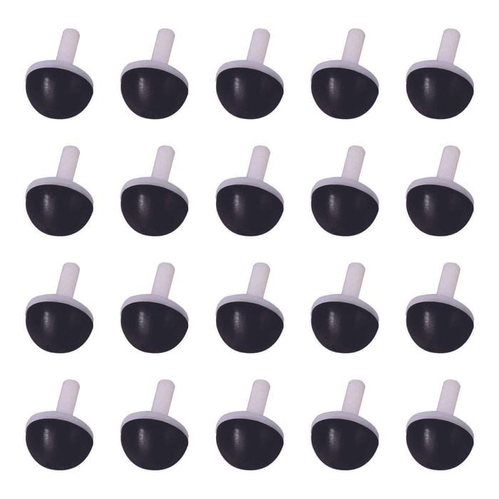 Kinetic 12mm Dome Nylon Tap Valve - 20 Pack
