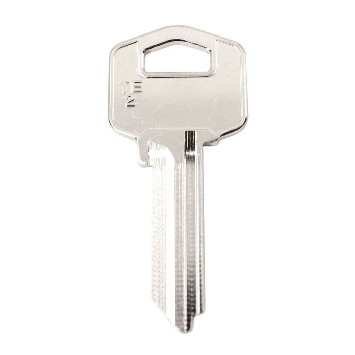 EHI TE2-GR10 Silver Blank Key