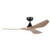 Eglo Surf 52" Dc Fan Burmese Teak/black