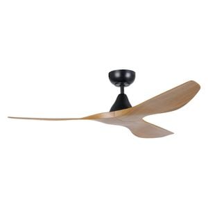 Eglo Surf 52" Dc Fan Burmese Teak/black