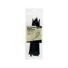 Click 200mm Black Releasable Cable Tie - 25 Pack