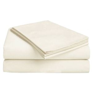 Luxury Living 1100TC Cotton Rich Sheet Set Cream Queen