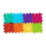 TINNITOTS - 8 Piece Set - Rainbow - Muffik Rainbow Set - Sensory Play Mat