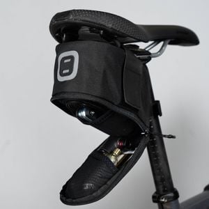 Decathlon - 1l Saddle Bag Easy L - Black - One Size