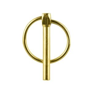 Pinnacle 10mm Yellow Zinc Plated Lynch Pin - 2 Pack