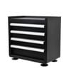 Craftright Matte Black 4 Drawer Mini Tool Chest