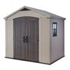 Keter 2.56 x 1.95 x 2.43m Plastic Factor 8 x 6 Garden Shed
