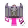 Costway 270kg Recreational Trampoline Rebounder Enclosure Net Pink