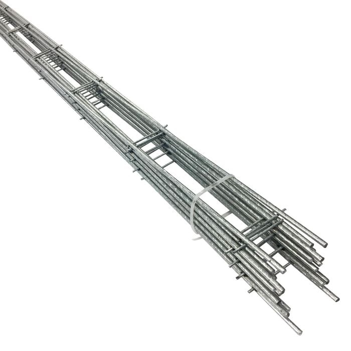 Masons 5mm x 140mm x 2m Stainless Steel Bricklock Straight - 10 Pack