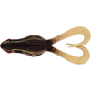 Daiwa 2021 BaitJunkie Kikker Curly Frog Soft Plastic Surface Fishing Lure Dark Amagaeru