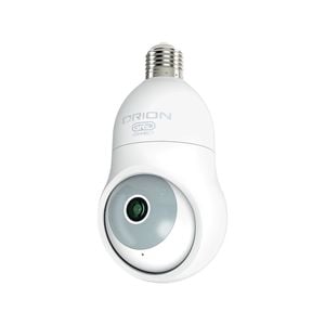 Orion Grid Connect Smart Wi-Fi E27 Indoor Pan and Tilt 2K Security Camera