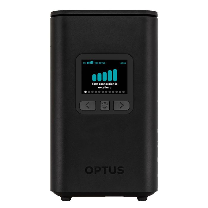 Optus ZTE AXEL Ultra WiFi 5G Modem (BP5691, Unlocked) - Black