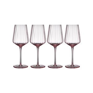 4pc Tempa Esme Blush Wine Glass