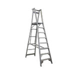 Indalex 2.4m 180kg Pro Series Industrial Aluminium Platform Ladder