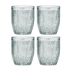 4PK Ladelle Areca 10cm Highball Glass Tumbler - Jadeite