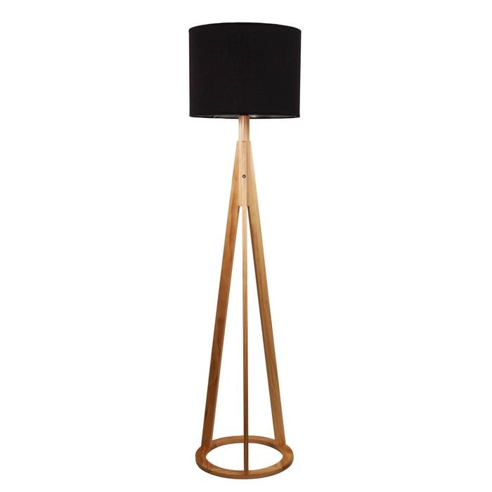 Oriel Lighting Stabb Floor Lamp Black