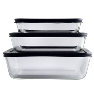 Pyrex Simply Store 3 Piece Rectangle Set