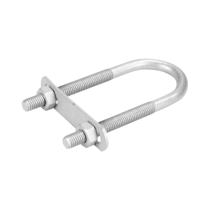 Pinnacle M8x95x34mm Galvanised U Bolt Double 1PK