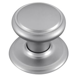 Gainsborough Classic Series Satin Chrome Diplomat Wardrobe Knob