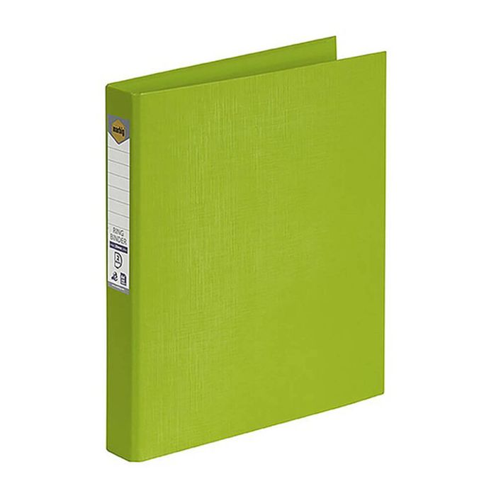 Marbig Polyethylene 2 D-ring Binder 25mm (A4) (Lime)