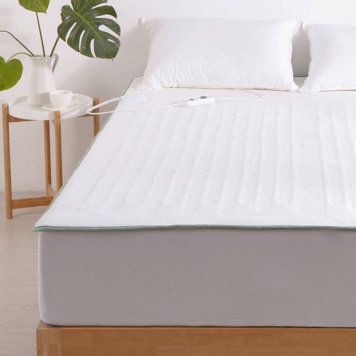 Dreamaker Classic Allergy Sensitive Antimicrobial Electric Blanket Long Single Bed (left Hand Side Controller) | Heated Topper