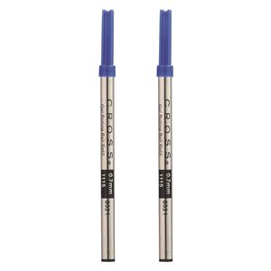 2x Cross Ink Refill For Selectip Gel Roller Ball Office Writing Pen Single Blue