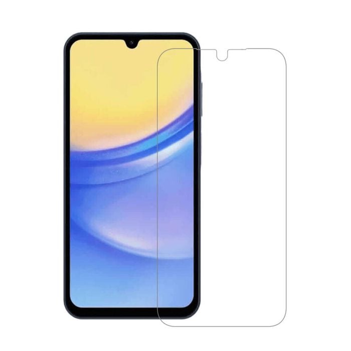 Nuglas Screen Protector 3d Full Cover Flat Clear Tempered Glass For Galaxy A15