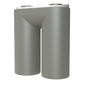 Melro Tanks 7510L Slimline Poly Water Tank - Earthtone