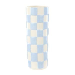 Emporium Lulu Collection Check Vase