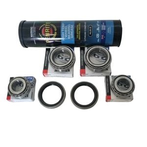 2x Japanese Trailer Bearing Kits With Wheel Bearing Grease For Ford Axles L68149/10 And Lm12749/10 - Bearing Kit | Wheel