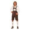 Beer Man Halloween Costume for Adults Official Rubies Oktoberfest Lederhosen Outfit Brown Colour, Standard