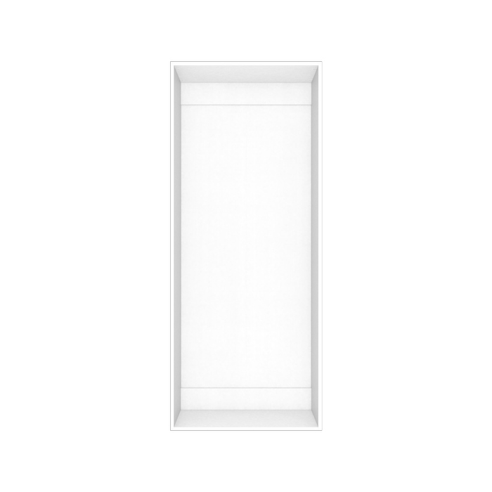 Lugna 1536 x 600 x 380mm White Cabinet Shell