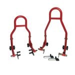 Taurus Legend 2 Piece Motorcycle Front & Rear Wheel Stand Set