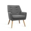 Artiss Anne Grey Armchair