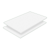 Lugna Shelf to suit 450mm Wide White Built in Pack - 2 Pack - White