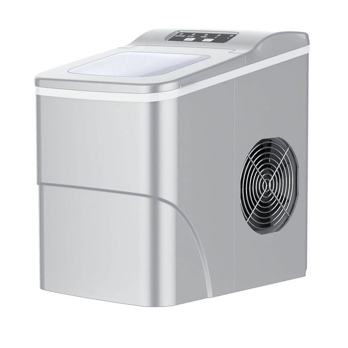 Advwin Portable Ice Maker Machine 12KG Silver