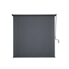 Coolaroo 2.4 x 2.4m Gunmetal Crank Operated Outdoor Blind